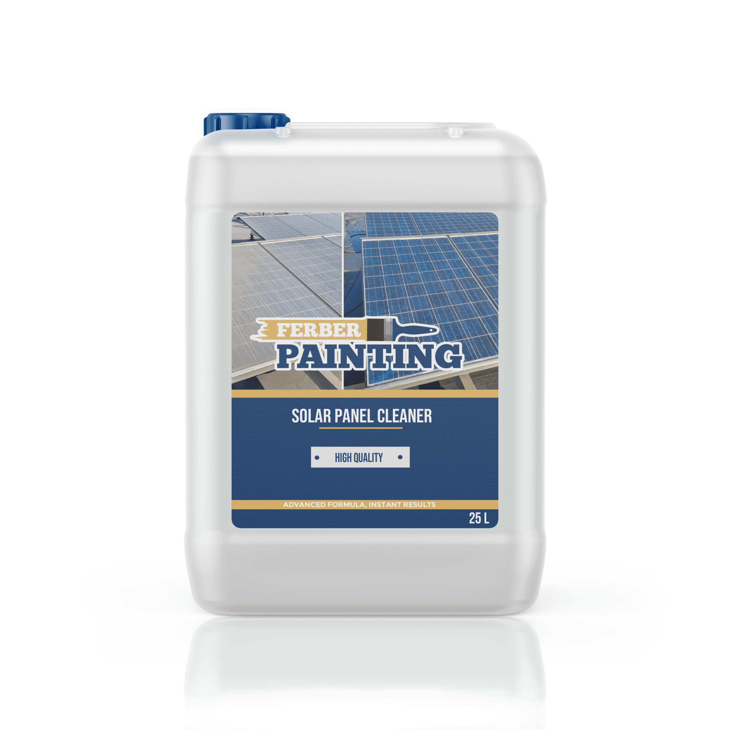 Ferber Painting solpanelrens solcellerens skånsom