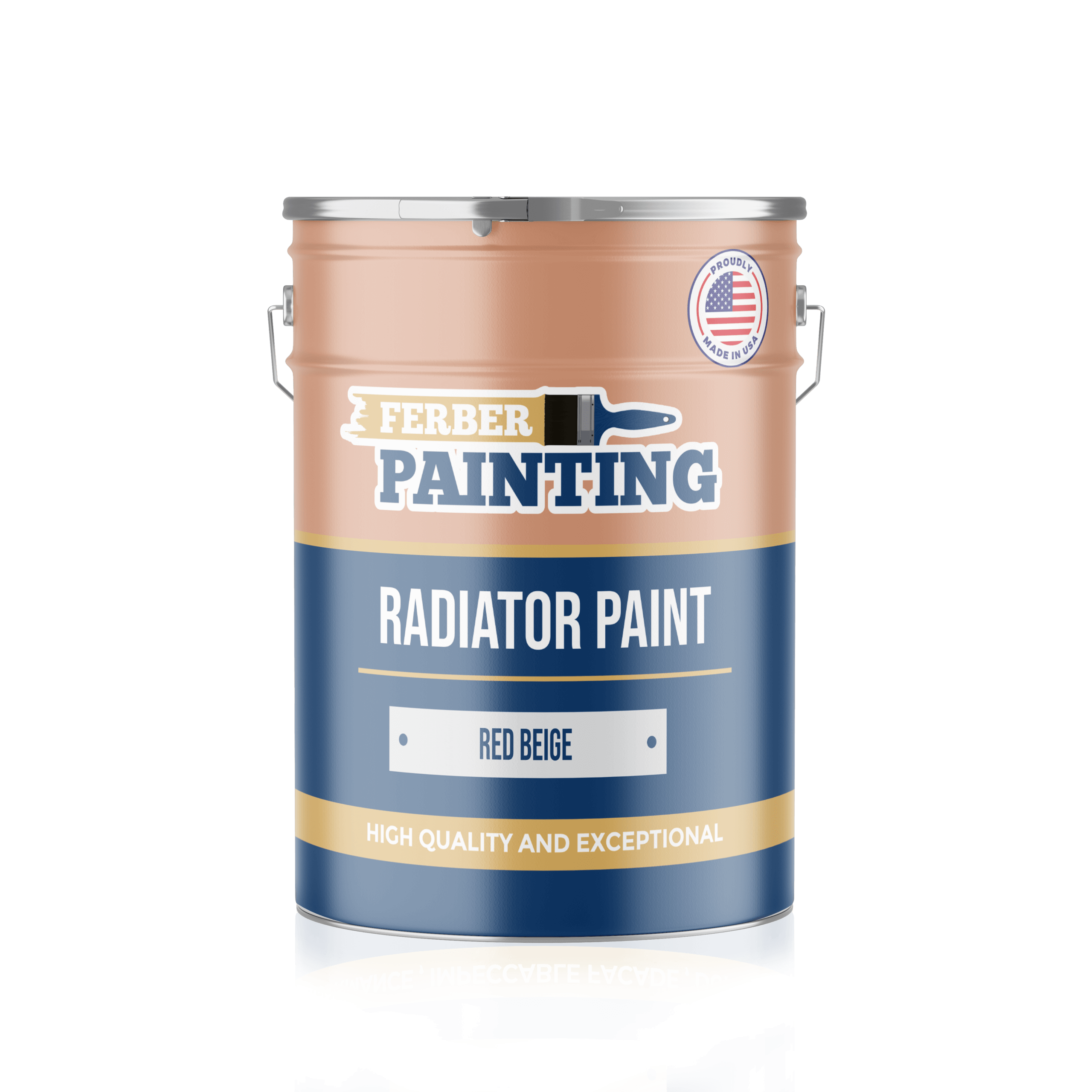 Ferber Painting radiatorlakk rødbeige varmebestandig