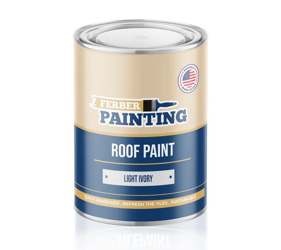 Ferber Painting Roof Paint takmaling lys elfenben matt