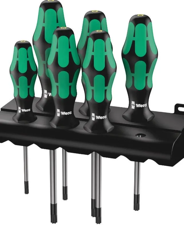 C. Christoffersen 367/6 skrutrekkersett Torx BO 6 deler