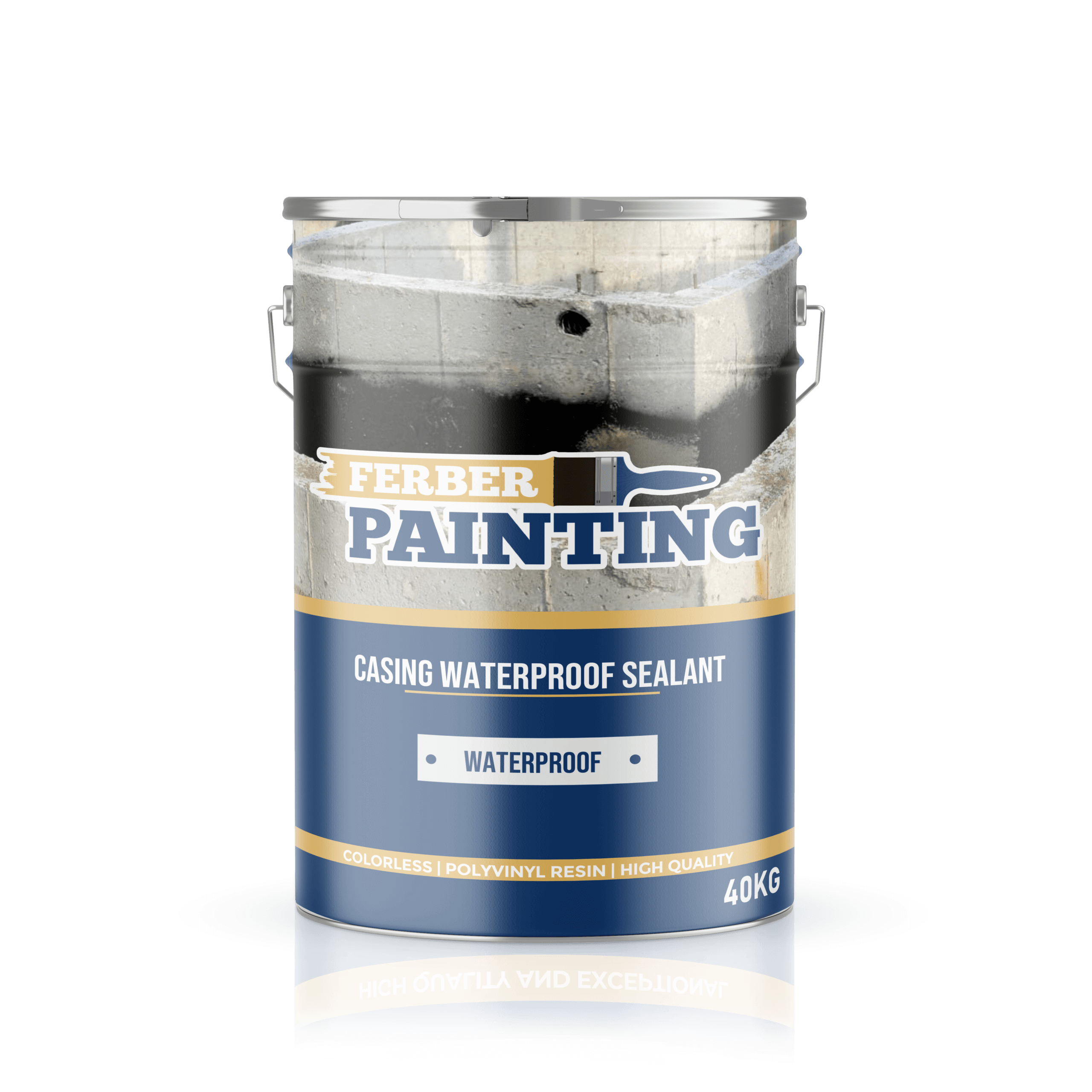 Ferber Painting Casing tettemasse vanntett konstruksjon