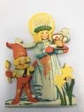 Ovolin Julparad Lucia Tomte julepynt papir