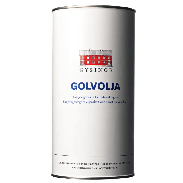 Gysinge gulvolje til tregulv silkematt