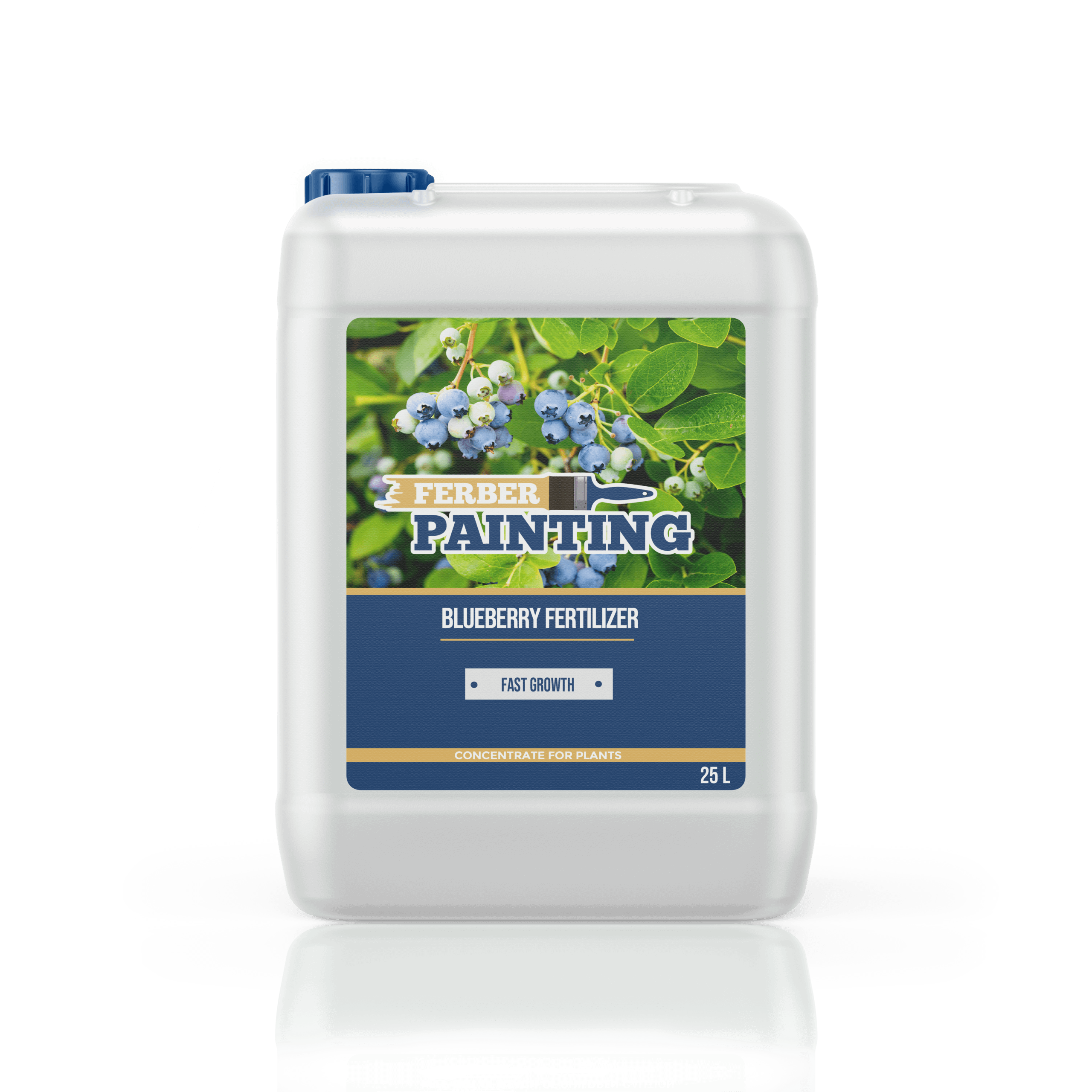 Ferber Painting Blueberry Fertilizer blåbærgjødsel NPK 15-15-15