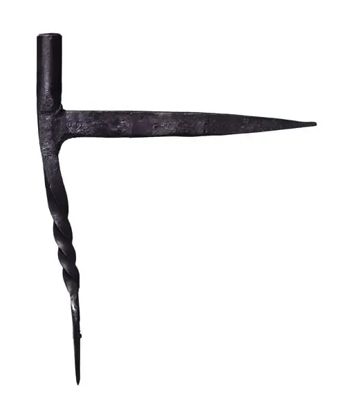 Gysinge 1700-tall hengselstift spiralvridd smijern