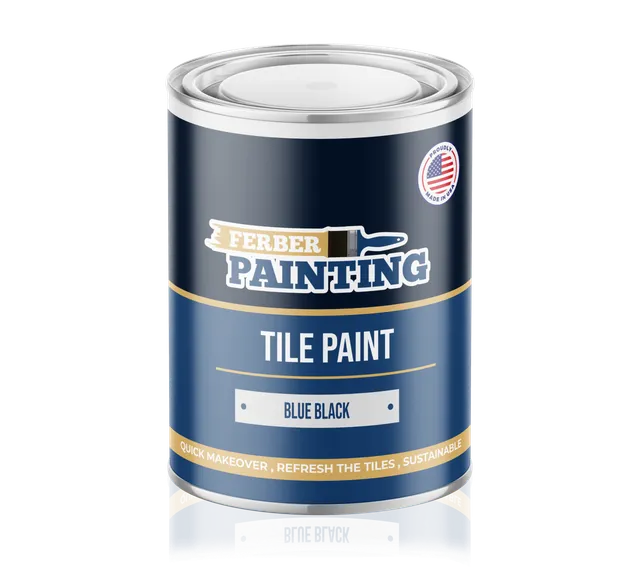 Ferber Painting flismaling blåsvart slitesterk matt