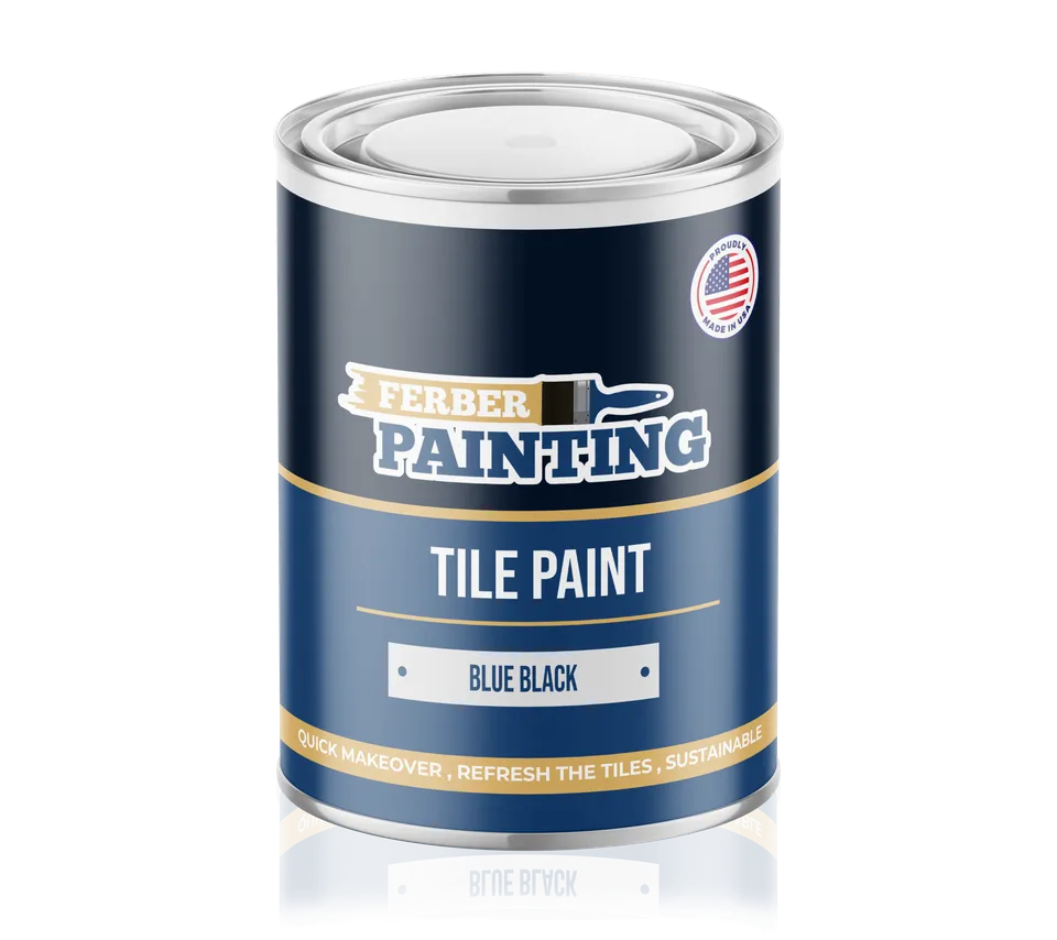 Ferber Painting flismaling blåsvart slitesterk matt