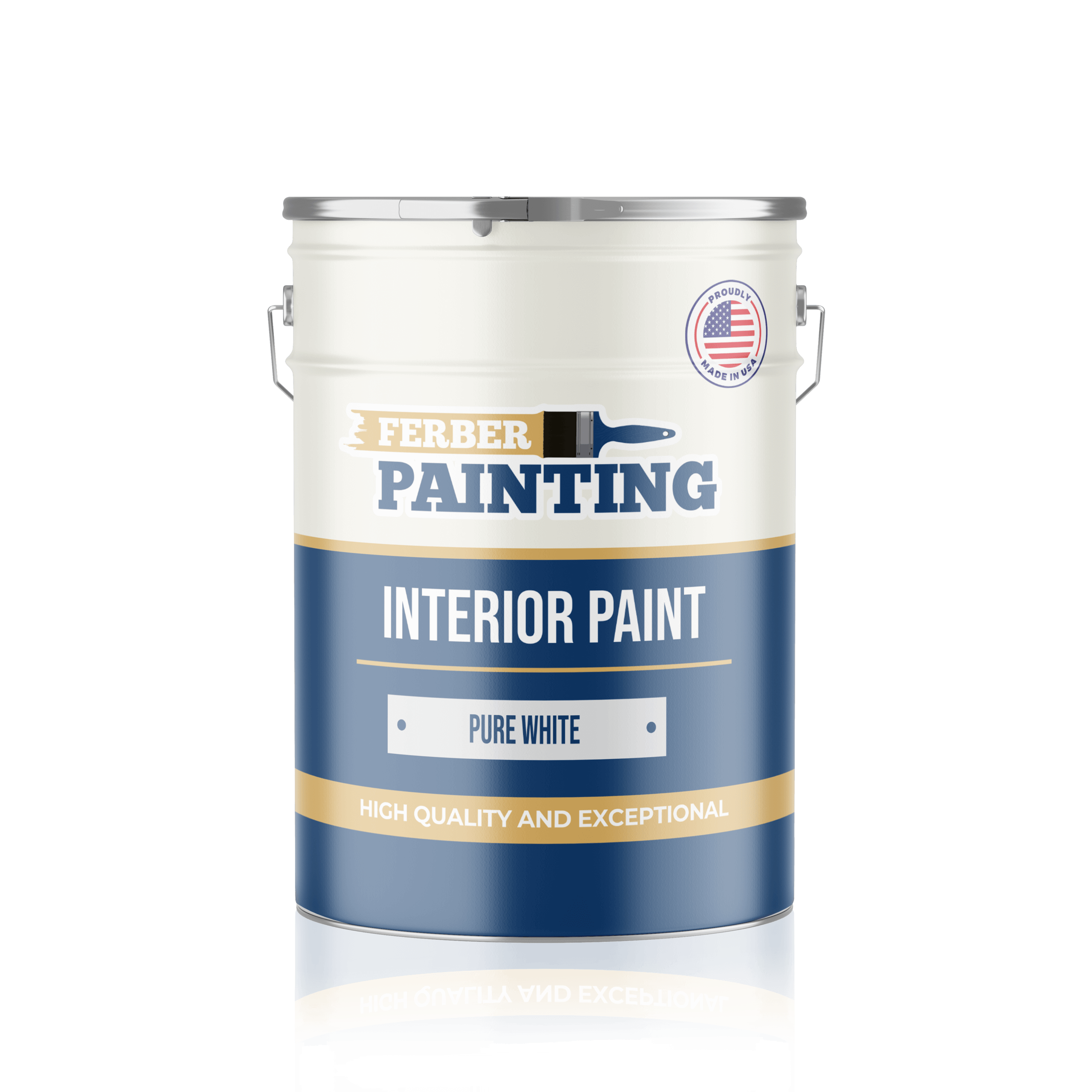 Ferber Painting interiørmaling kritthvit vaskbar matt