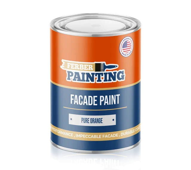 Ferber Painting fasademaling ren oransje 1 l matt