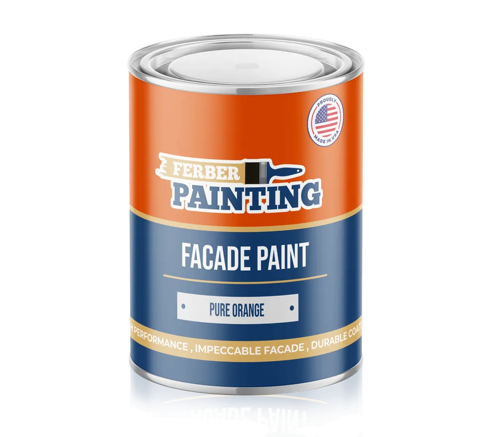 Ferber Painting fasademaling ren oransje 1 l matt