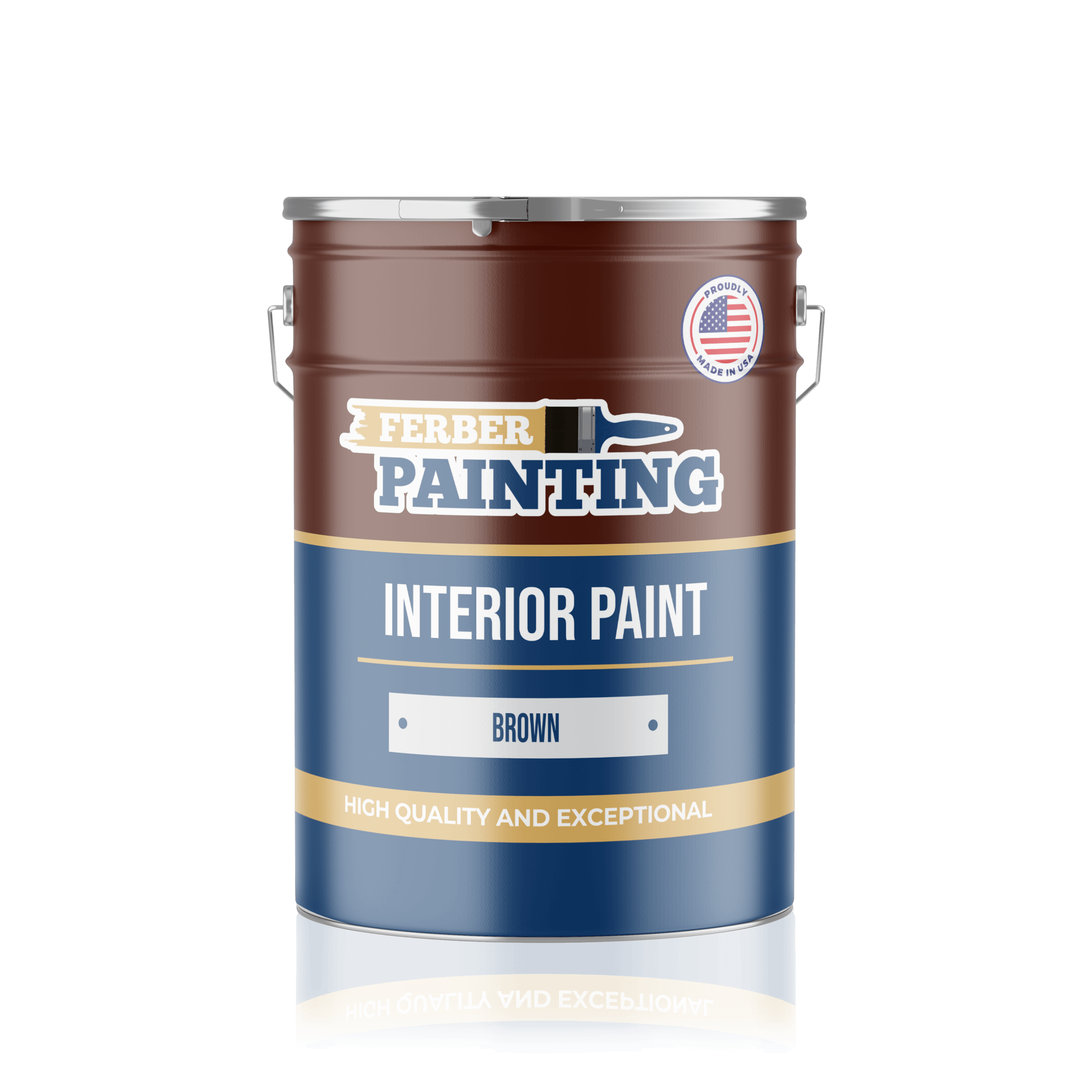 Ferber Painting Interior Paint interiørmaling brun matt