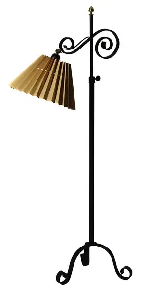Gysinge gulvlampe smijern 1920-modell leselampe