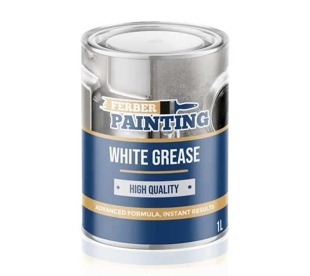Ferber Painting white grease smørefett – hvitt synlig