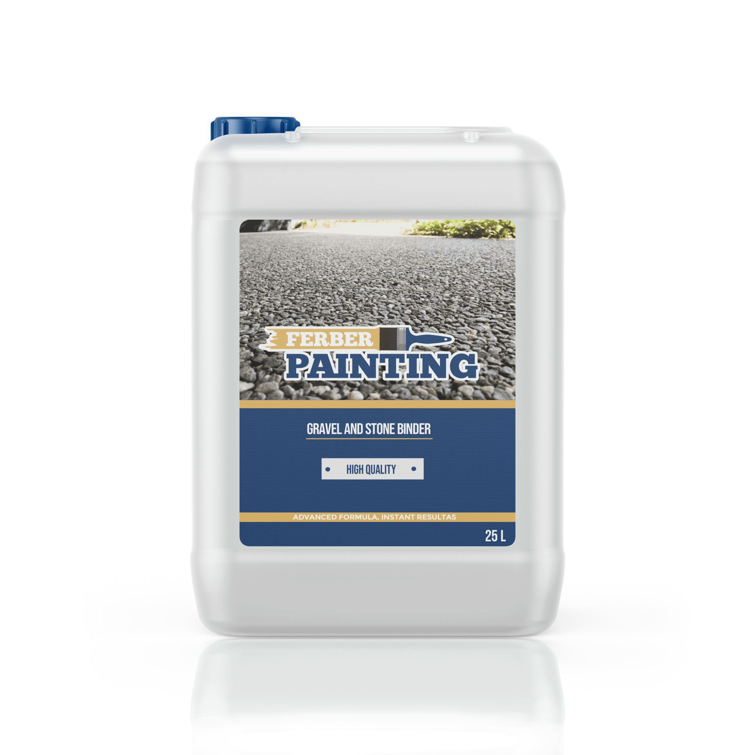 Ferber Painting Gravel and Stone Binder gruslim 1 liter