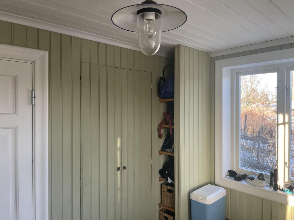 Ovolin Lindblomsgrønn 5-930 veggmaling fargeprøve grønn