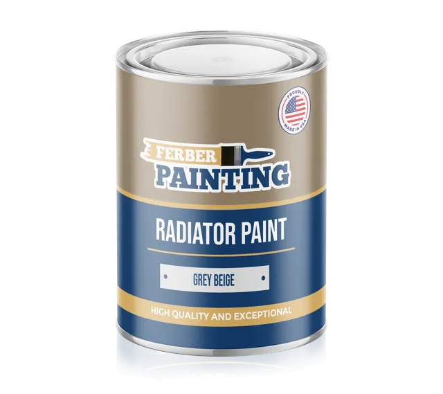 Ferber Painting radiatorlakk gråbeige varmebestandig