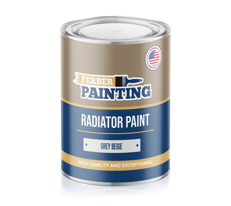 Ferber Painting radiatorlakk gråbeige varmebestandig