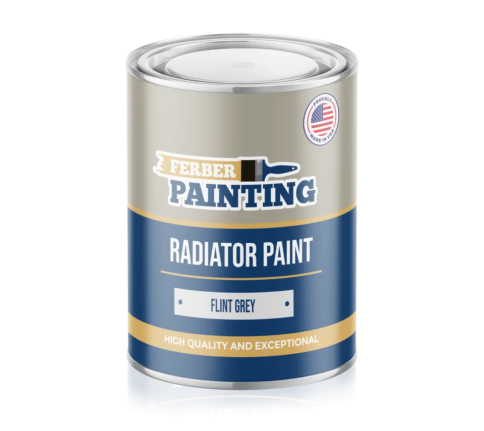 Ferber Painting Radiator Paint Flint Grey radiatormaling