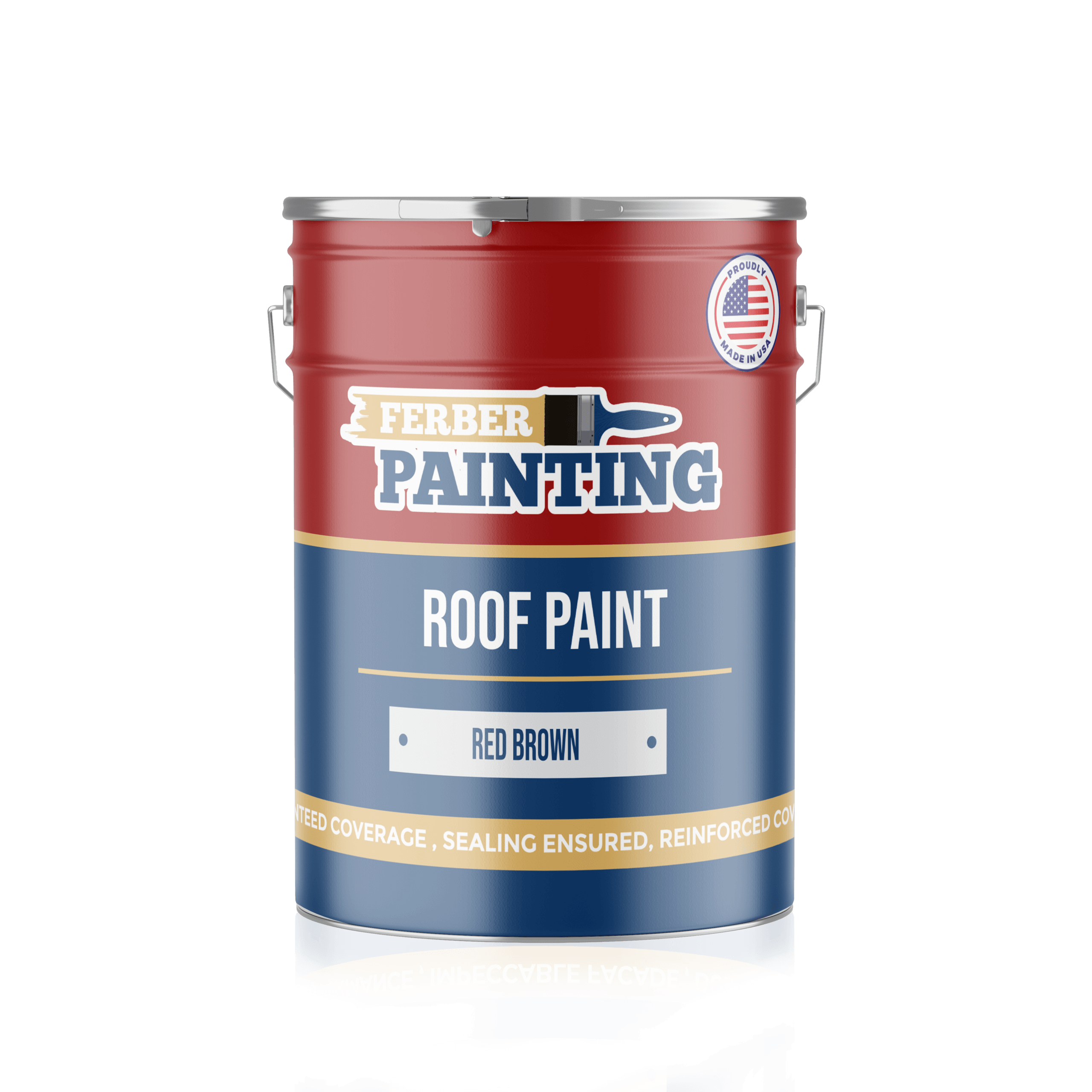 Ferber Painting takmaling rødbrun værbestandig