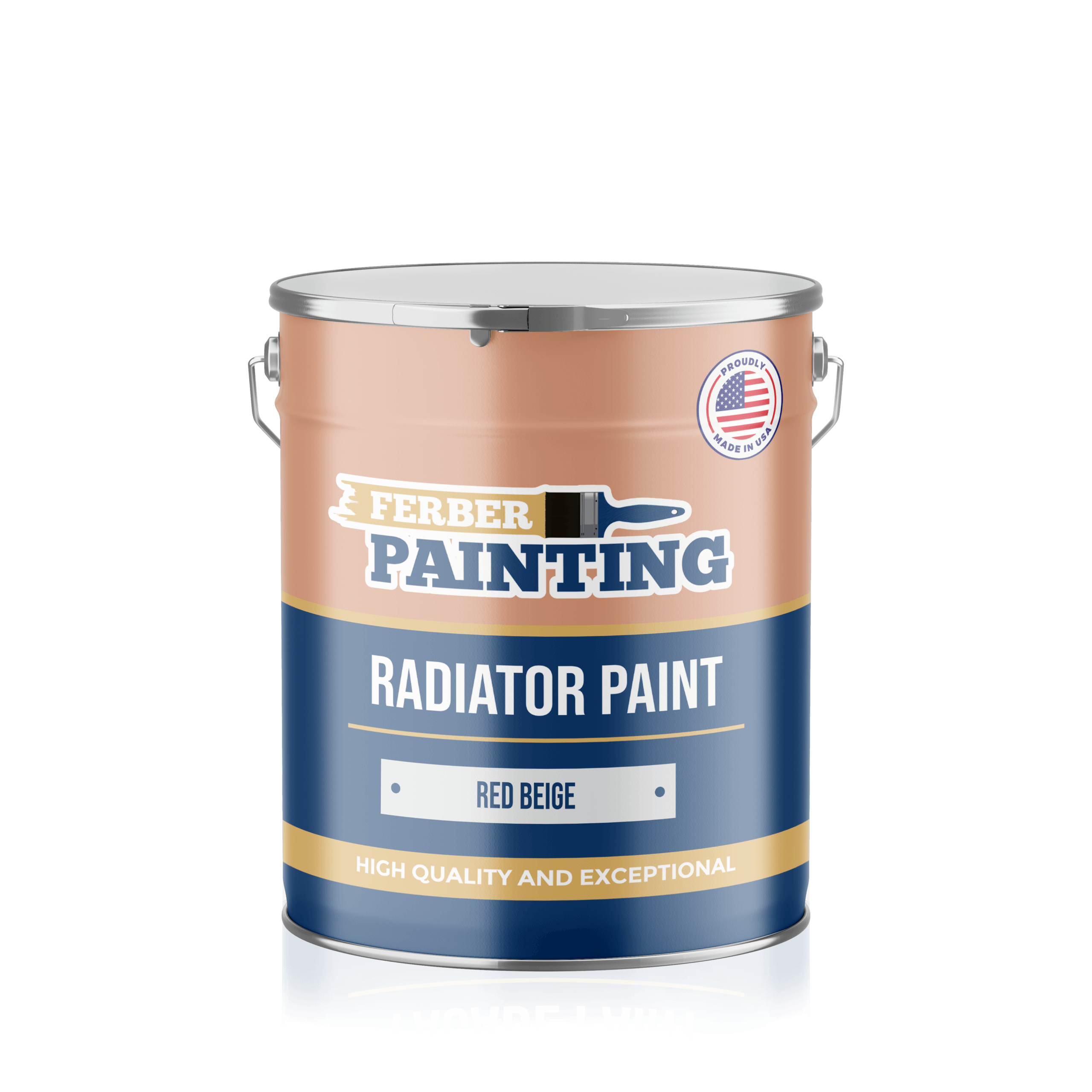 Ferber Painting radiatorlakk rødbeige varmebestandig