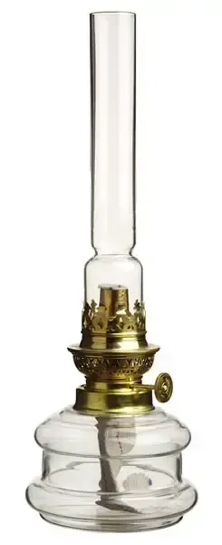 Gysinge brennerrør glass til parafinlampe 10"""