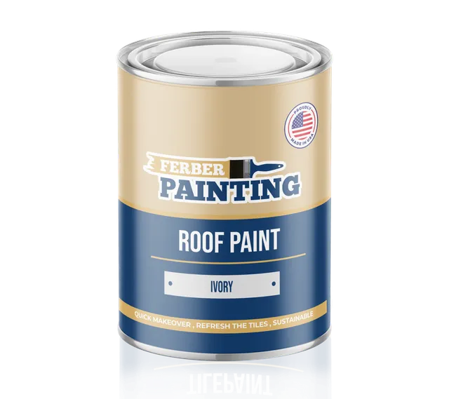 Ferber Painting Roof Paint Ivory takmaling elfenben matt