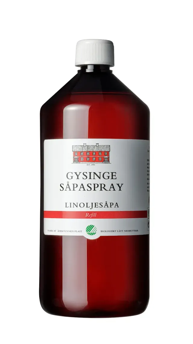 Gysinge såpespray refill 1 liter linolje