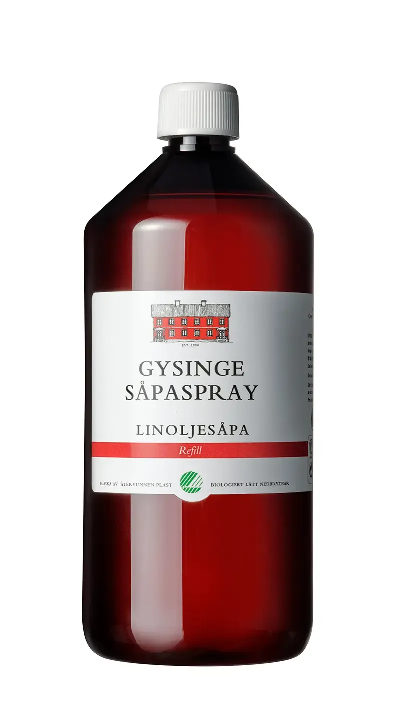 Gysinge såpespray refill 1 liter linolje