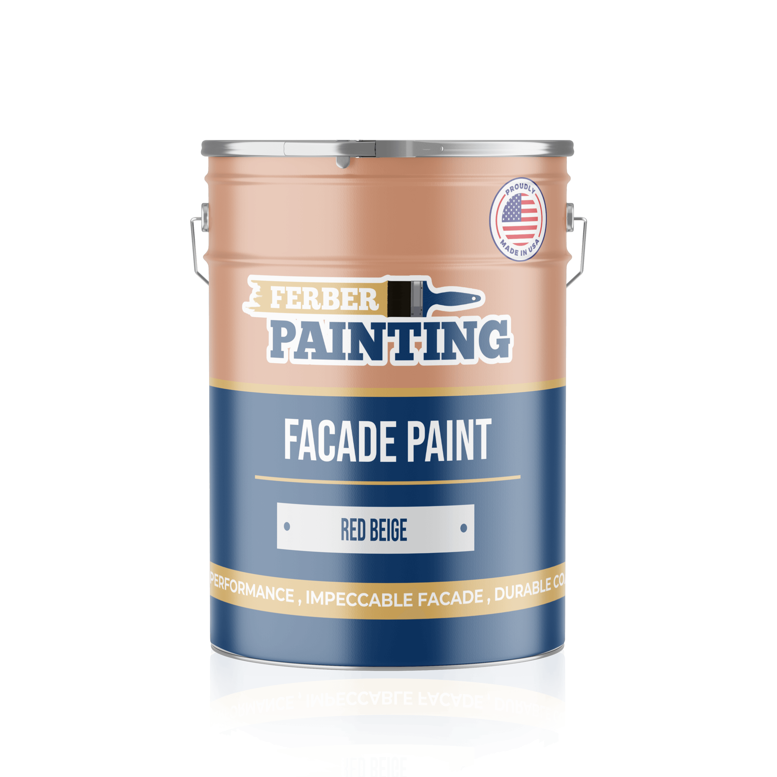 Ferber Painting fasademaling rødbeige matt