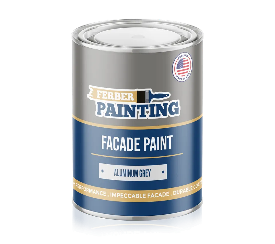 Ferber Painting fasademaling aluminiumgrå matt