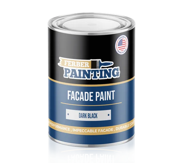 Ferber Painting Facade Dark Black fasademaling værbestandig