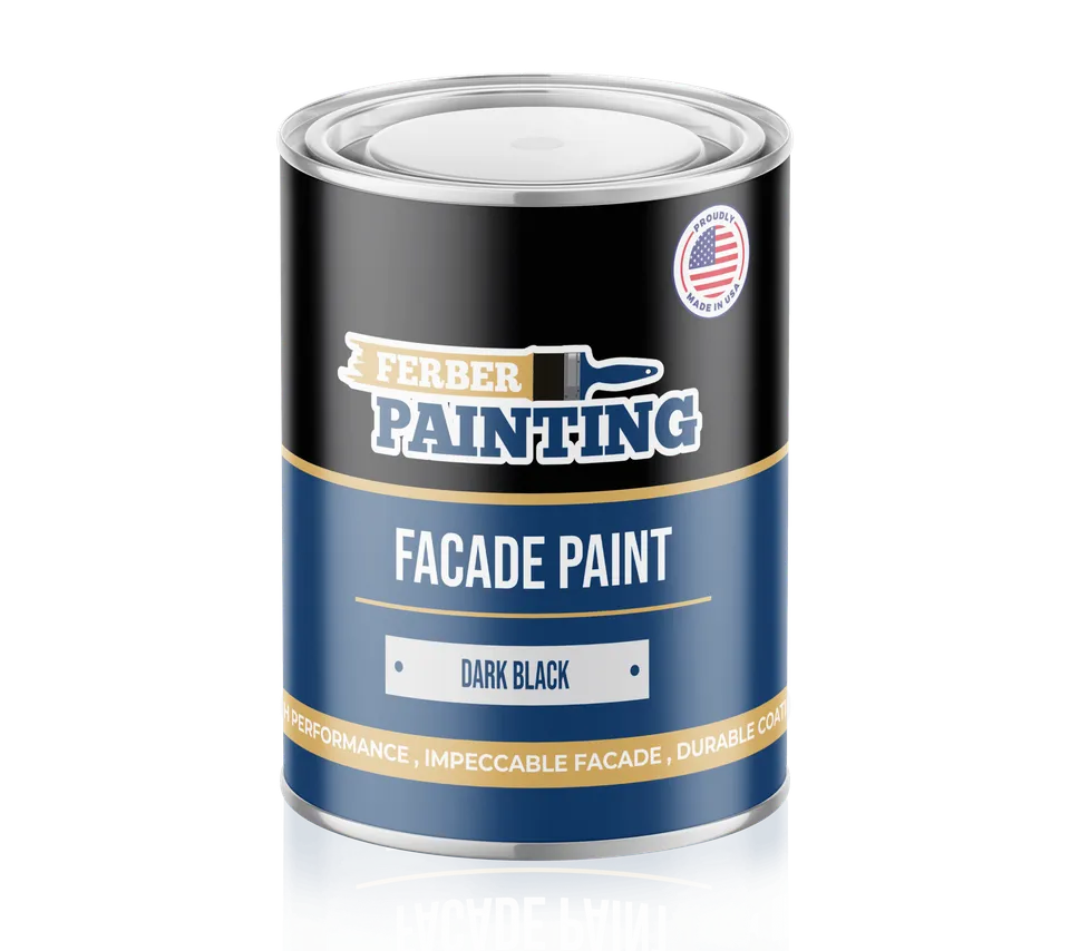 Ferber Painting Facade Dark Black fasademaling værbestandig