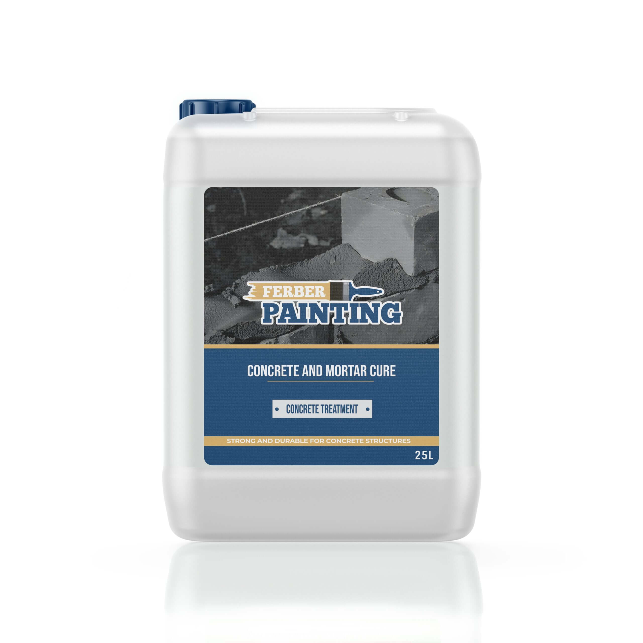 Ferber Painting Concrete Cure herdemiddel betong mørtel