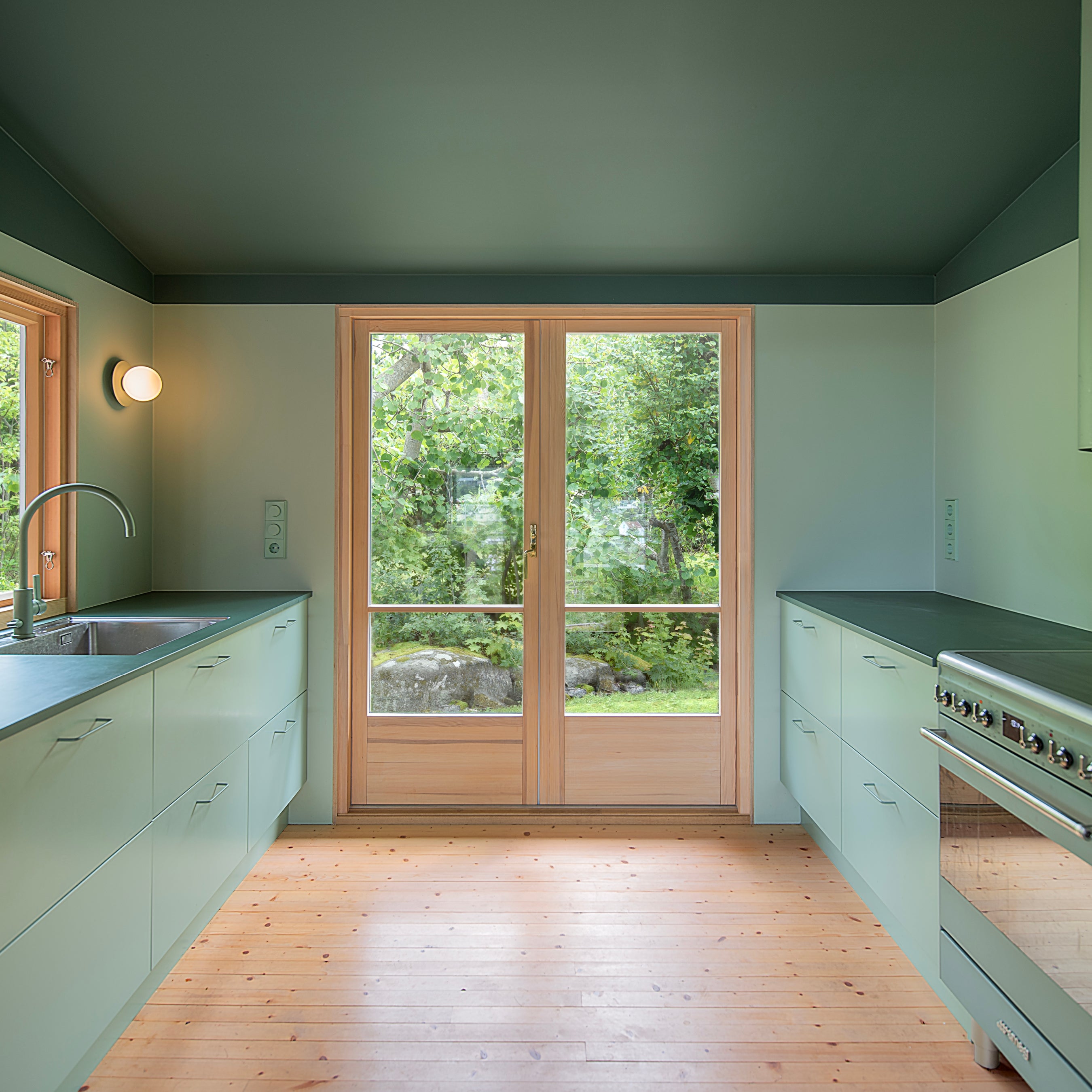 Toniton Deep Green 07 veggmaling 1 L grønn helmatt