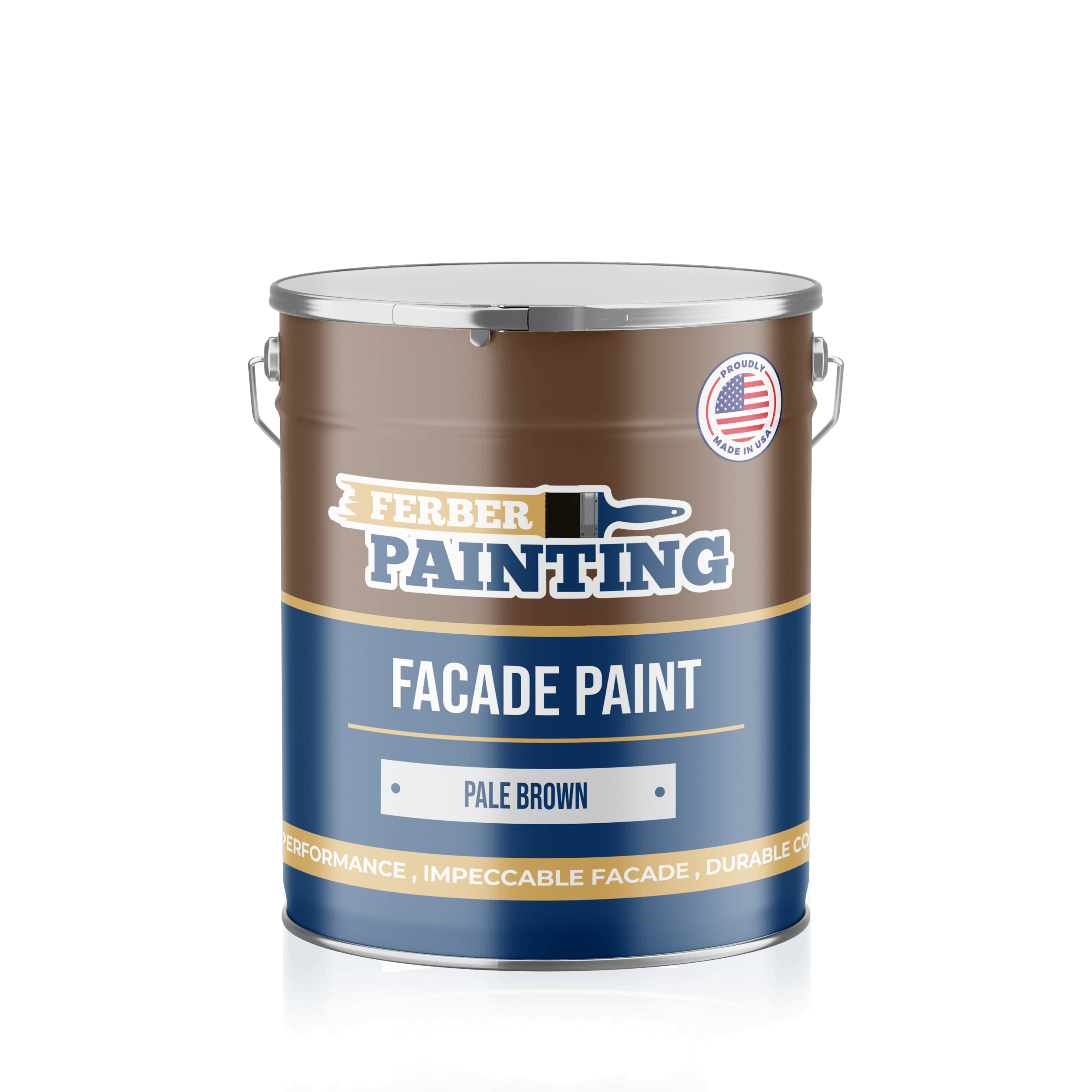 Ferber Painting fasademaling lysebrun matt vaskbar