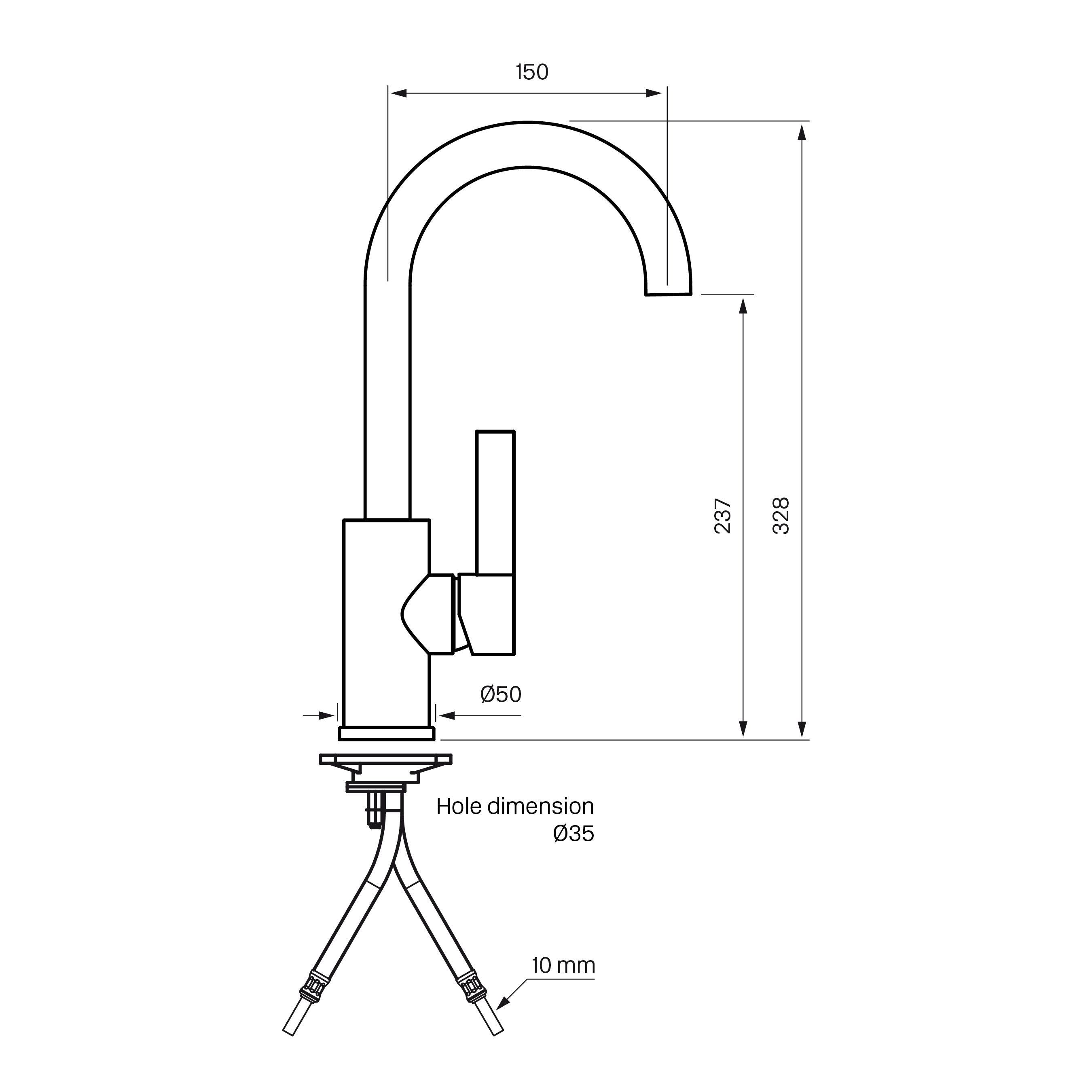 Toniton Arch 03 servantbatteri ash green matt