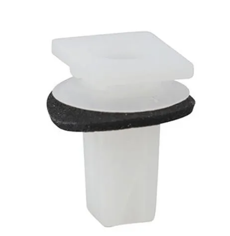Restagraf 130346 plastmutter Ø5/Ø6 mm 6pk svart