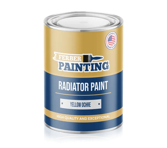 Ferber Painting radiatorlakk Yellow Ochre