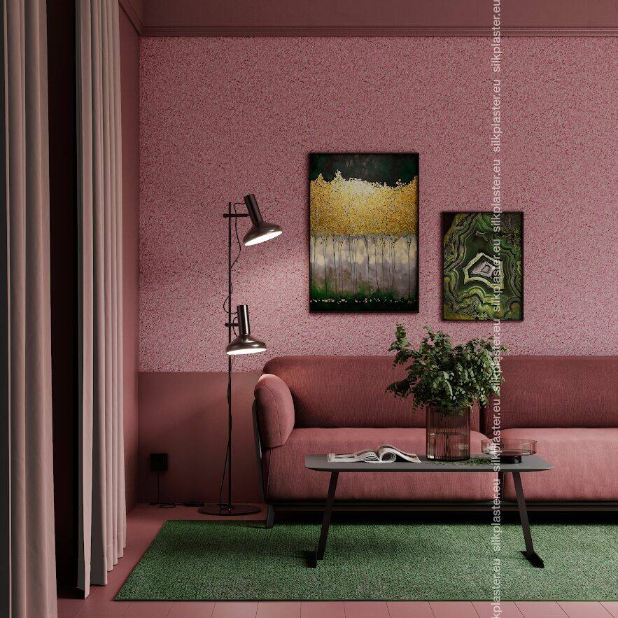 Silk Plaster Victoria flytende tapet pastell sømløs 4-5 m2