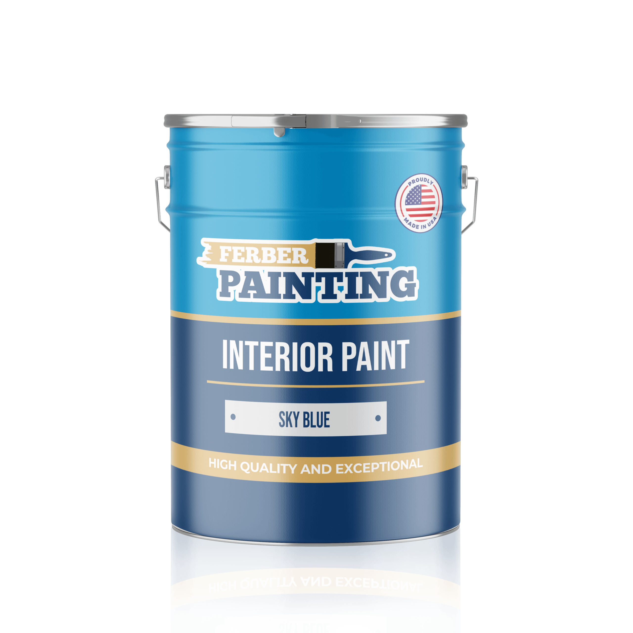 Ferber Painting interiørmaling himmelblå matt dekkevne