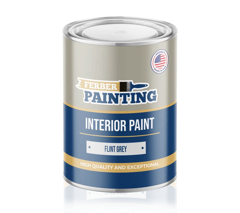 Ferber Painting interiørmaling flintgrå matt vaskbar