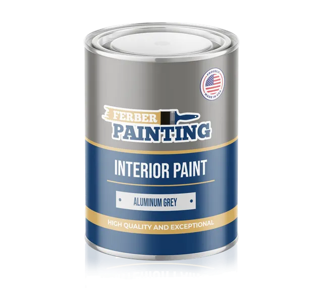 Ferber Painting interiørmaling aluminiumgrå matt