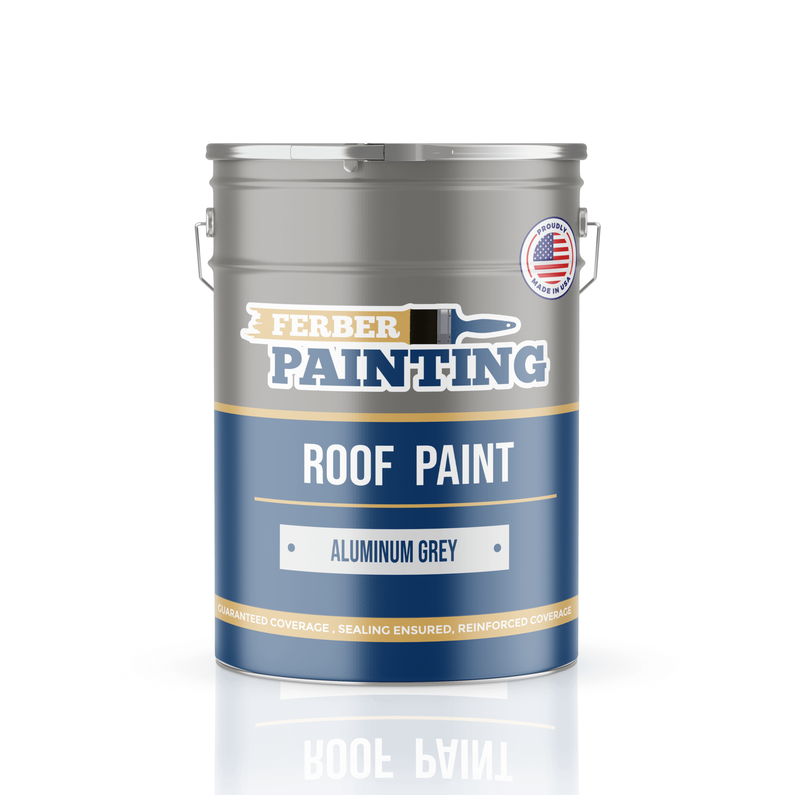 Ferber Painting Roof Paint takmaling aluminiumgrå matt