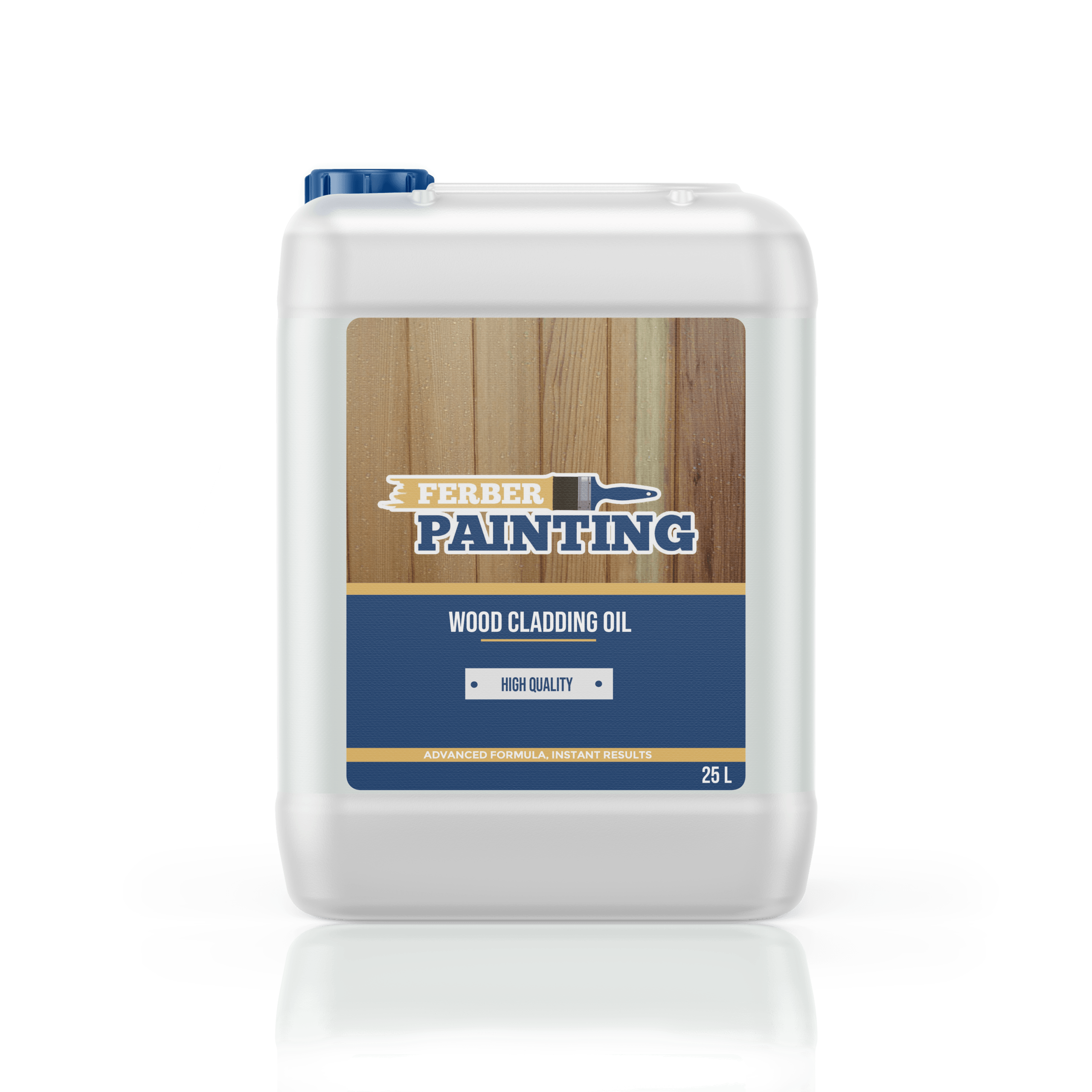 Ferber Painting Wood Cladding Oil olje kledning utendørs