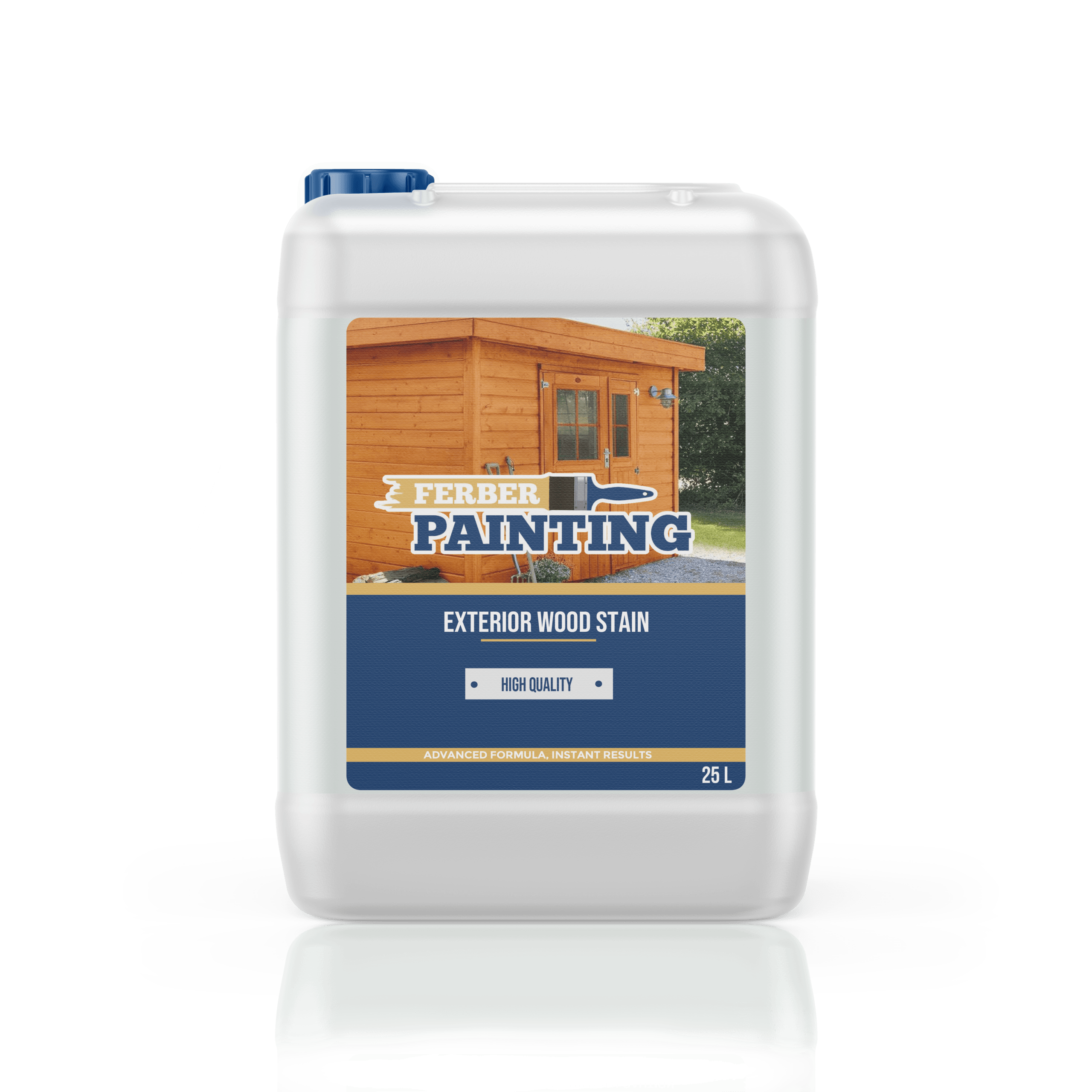 Ferber Painting Exterior Wood Stain beis utendørs værbestandig