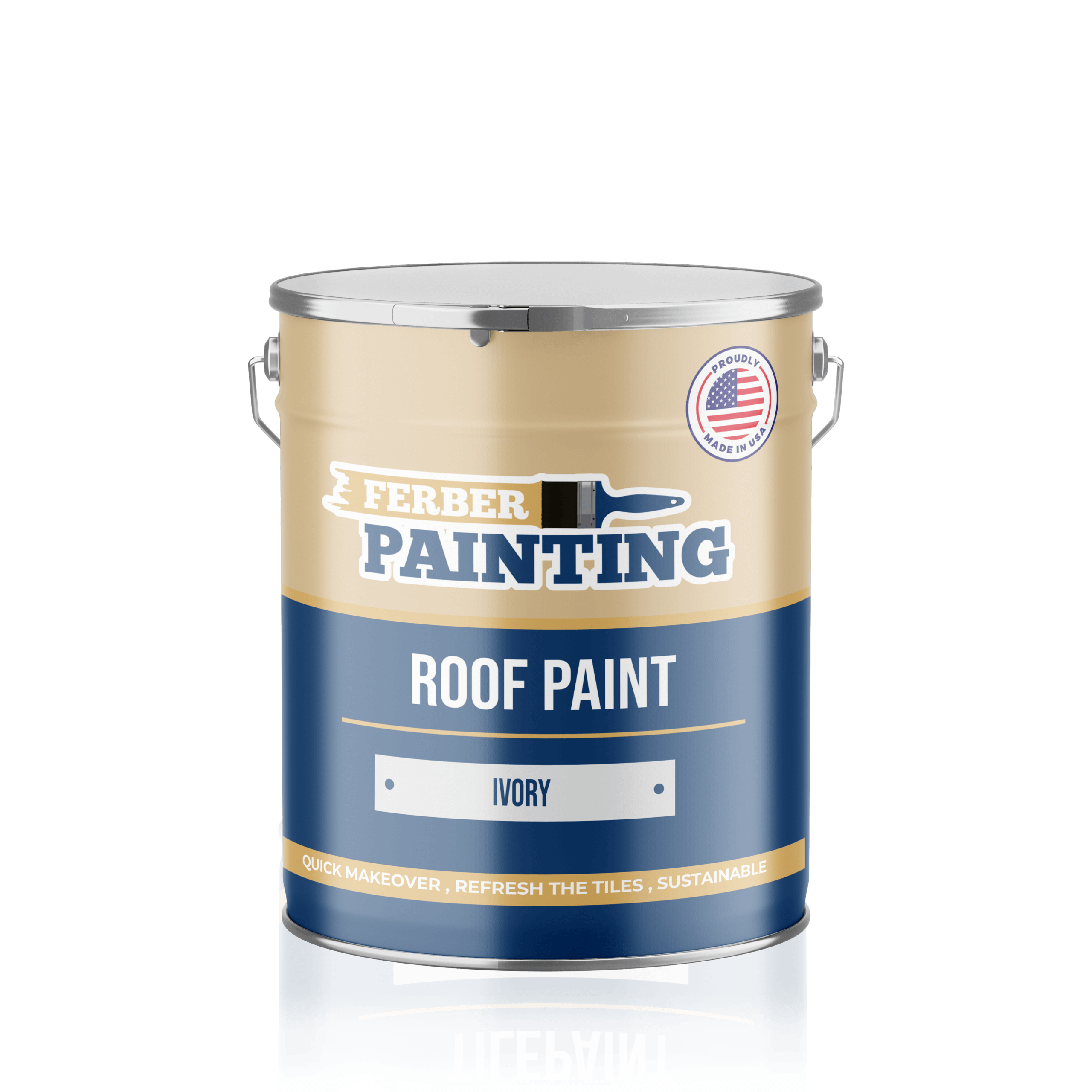 Ferber Painting Roof Paint Ivory takmaling elfenben matt