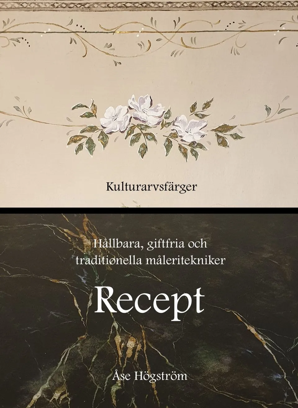 Ovolin Kulturarvsfärger oppskriftsbok 78 sider