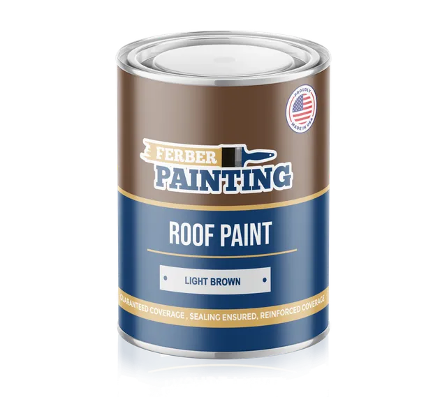 Ferber Painting takmaling lys brun 1 l værbestandig