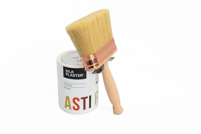 Silk Plaster Brush 14 Oval børste kalkmaling