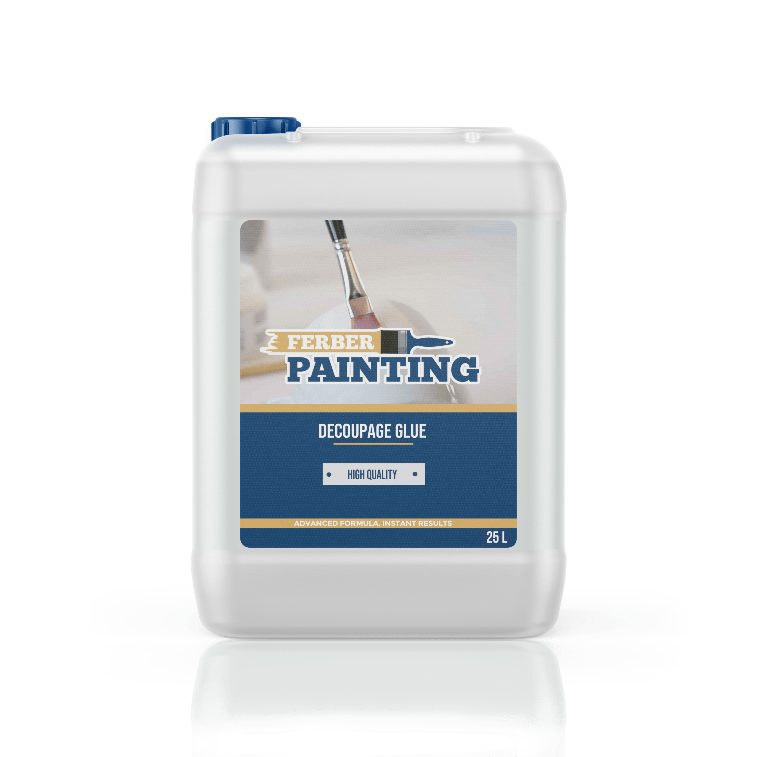 Ferber Painting Decoupage Glue lim til decoupage usynlig